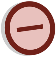Symbol oppose vote