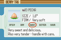 RSE - Pecha Berry Tag