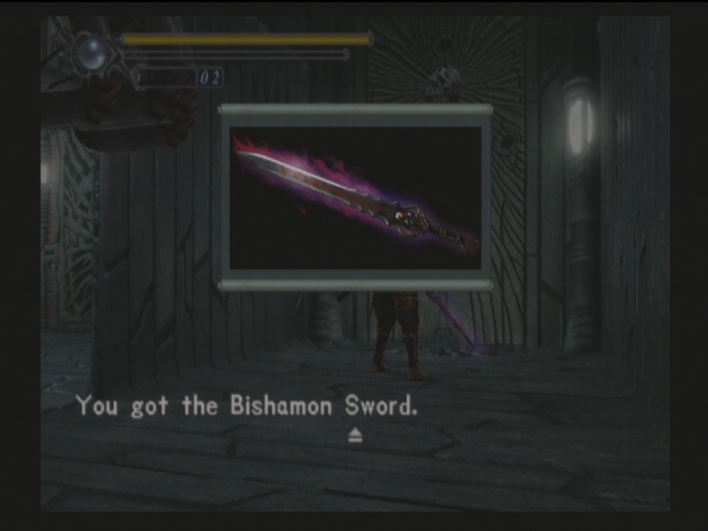 bishamon sword combination of the next 3 swords thunder fire and wind