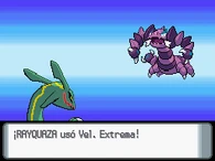 Velocidad extrema de Rayquaza