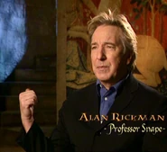Alan Rickman (Severus Snape) CoS screenshot