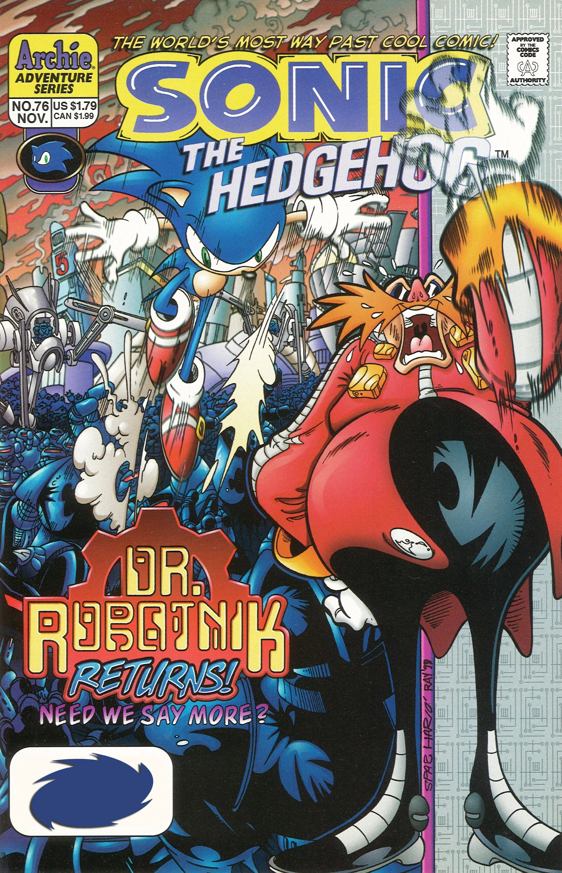 Archie Sonic the Hedgehog Issue 76
