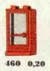 460-1 x 2 x 3 Door, Red or White