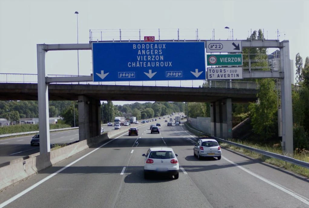 Autoroute française A10 (Itinéraire) WikiSara