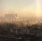 Jedi Temple sunset