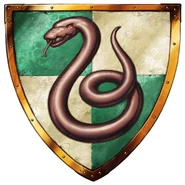 Slytherin Logo from Harry Potter Lego