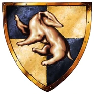 Hufflepuff Logo from Harry Potter Lego