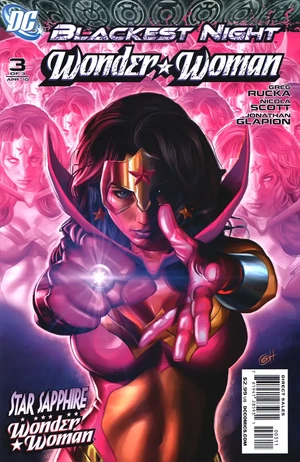 Cover for Blackest Night: Wonder Woman #3