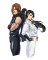 Ryu and Momiji