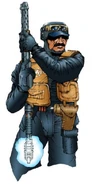 Artwork de un miembro del SWAT de Anywhere City