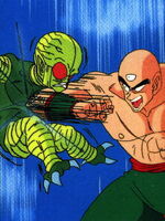 Tenshinhan vs Saibaman