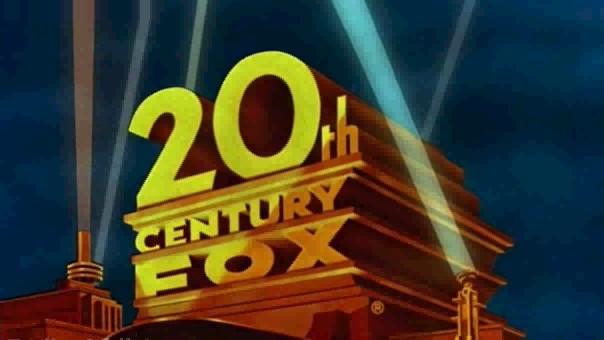 A screenshot of the 1981 20th Century Fox logo from the Die Hard trailer.
