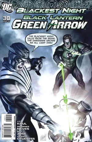 Cover for Green Arrow and Black Canary #30