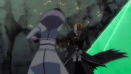 Muramasa fights Vizard Ichigo