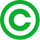Green copyright.svg