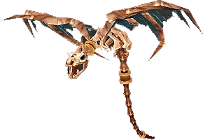 Skeletal wind serpent