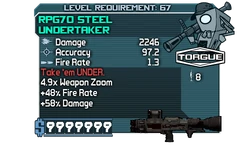 RPG70 Steel Undertaker
