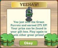Green Parrots Notification