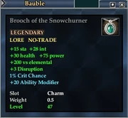Brooch of the Snowchurner