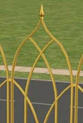 Gold Spin Fence