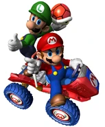 MKDD Artwork Mario & Luigi