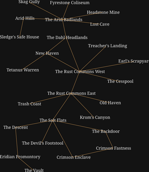 Borderlands locations
