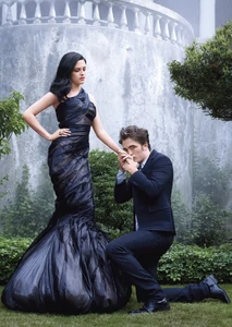 Robert Pattinson and Kristin Stewart in Bazaar (19)