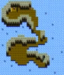 FFIII NES - Subterranean Lake fourth floor