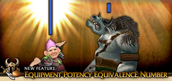 Equipment Potency EquivalencE Number banner