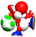 Red baby Yoshi