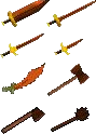 RS Classic Bronze Weapons