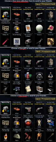 Free Gift Comparison