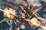 Infinite Justice Gundam Charge by sandrum