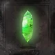 Volcanic shard green