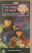 The Hand of Fear VHS Australian cover