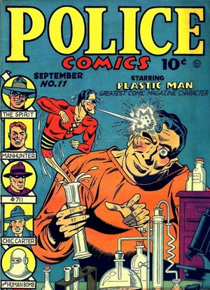 Cover for Police Comics #11