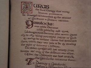 Auras and Grimlocks