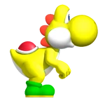 Yellow YoshiSMWWii