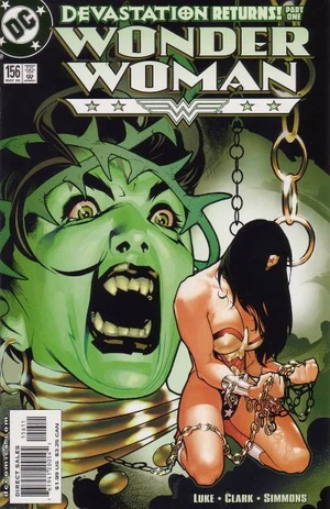 Cover for Wonder Woman #156