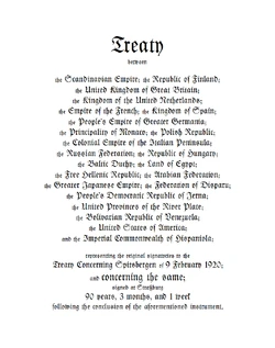 Second Spitsbergen Treaty