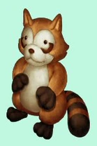 Raccoon friend