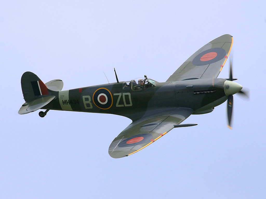 The Spitfire was an aircraft of the Royal Air Force used during World 