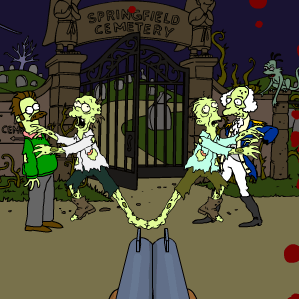 Simpsons Halloween Game