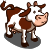 Image - Red Brown Cow-icon.png - FarmVille Wiki - Seeds, Animals