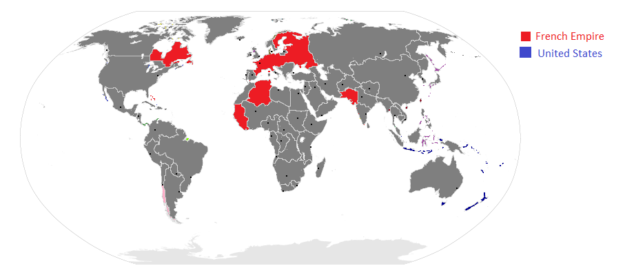 French Empire (Napoleon's World) - Alternative History