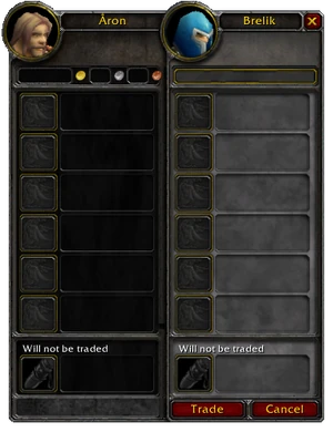 Trade window
