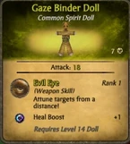 Gaze Binder Voodoo Doll