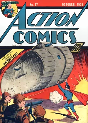 Cover for Action Comics #17