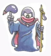 Eggplant Wizard Sticker