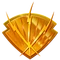 Gold trophy